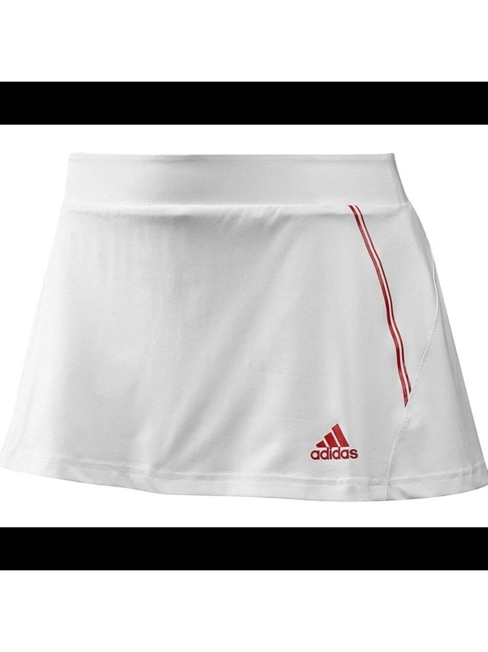ADIDAS Women's Barricade Skort White/Core Energy Sz L
NWOT